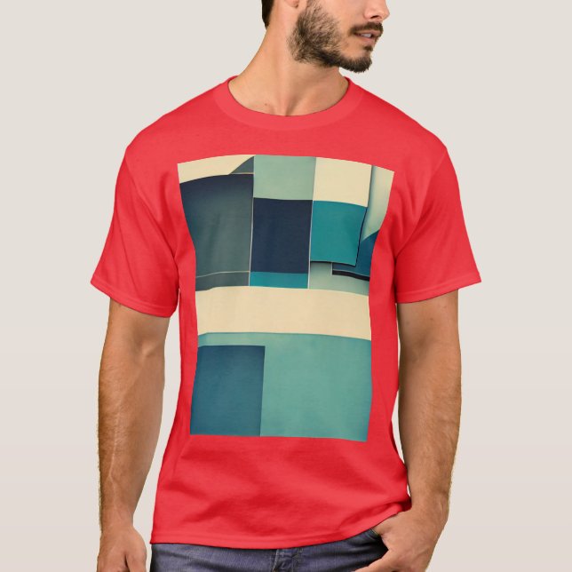 T-shirt Bauhaus Design Inspired (Devant)