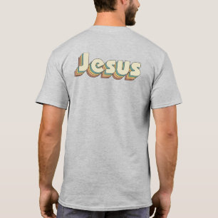 T-shirt Bauhaus Jesus Vibes Vintage Retro Faith Christian