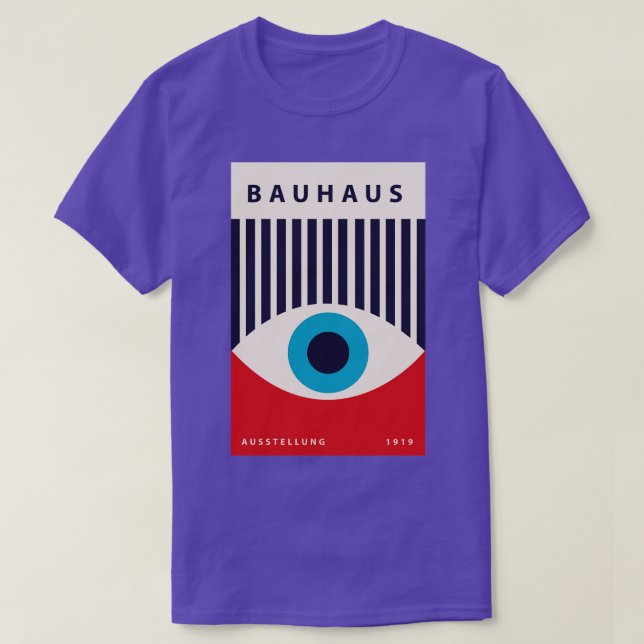 T-shirt Bauhaus Oeil (Design devant)