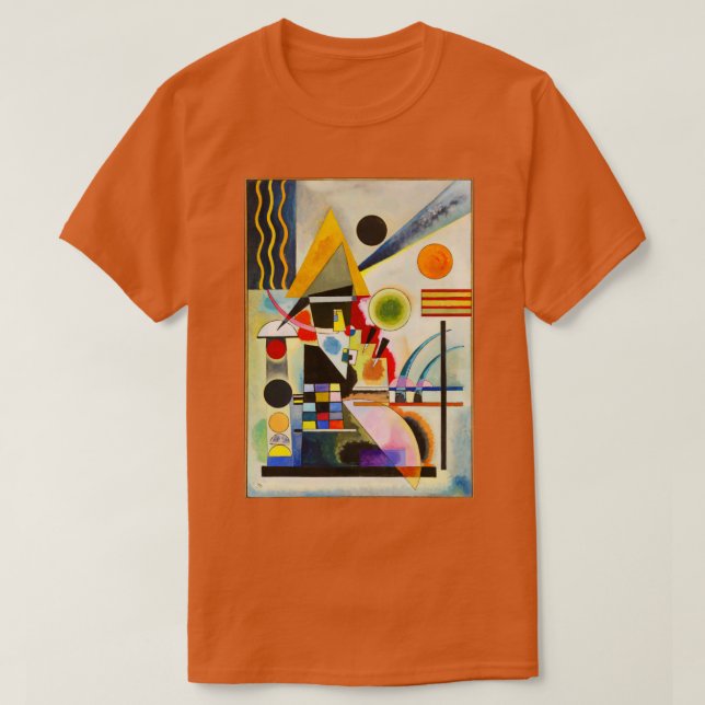 T-shirt Bauhaus où le formulaire répond à la fonction (Design devant)