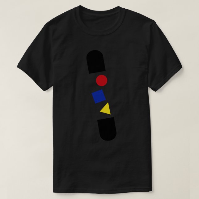 T-shirt Bauhaus Pill 1 (Design devant)