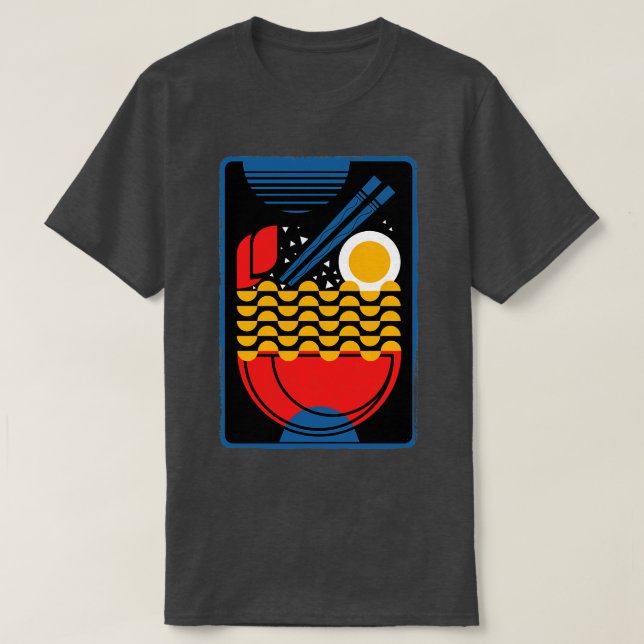 T-SHIRT BAUHAUS RAMEN (Design devant)