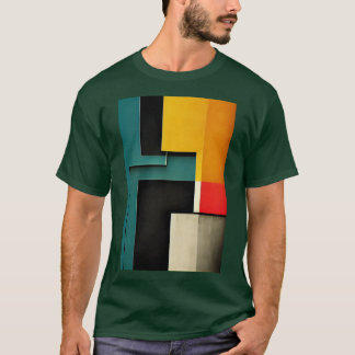 T-shirt Bauhaus style illustré