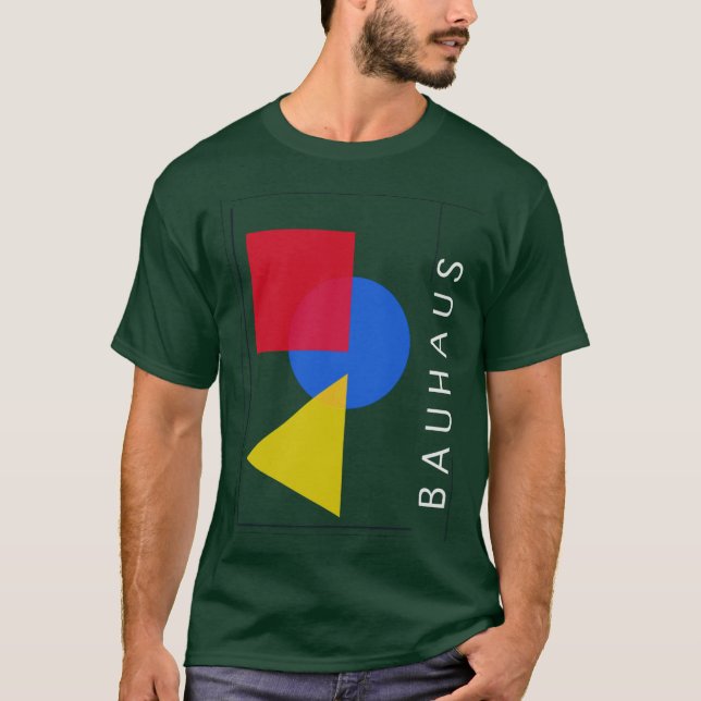 T-shirt BAUHAUS Surdimensionné 4 (Devant)