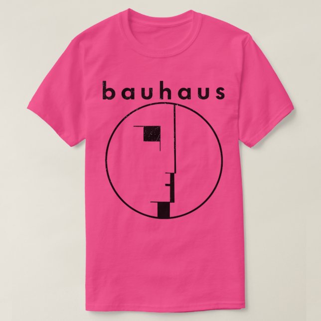 T-shirt Bauhaus Vintage 5 (Design devant)