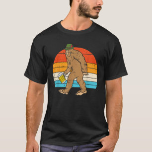 T-shirt Bavaria Bigfoot allemand Oktoberfest drôle Sasquat