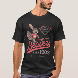 T-shirt Baveurs à flèches brisées Ligue mineure de basebal