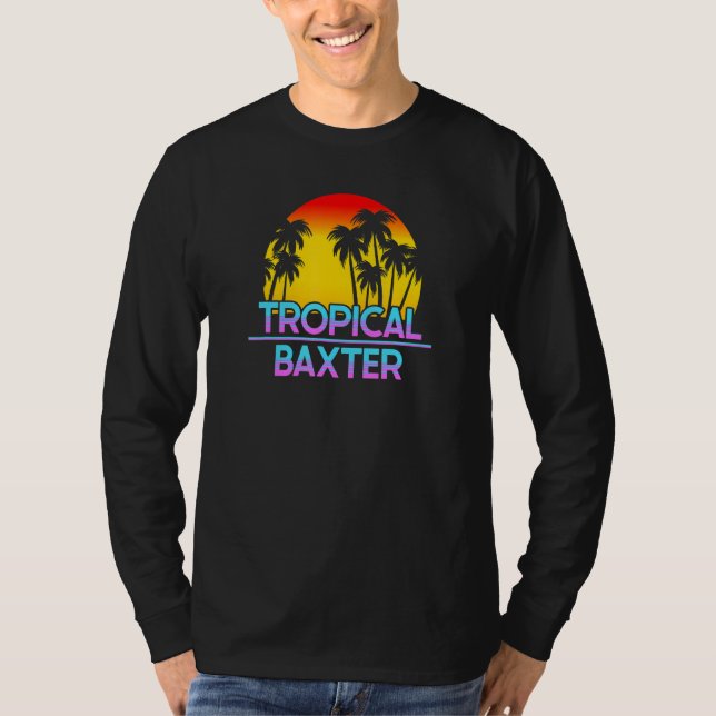 T-shirt Baxter Minnesota drôle Météo ironique (Devant)