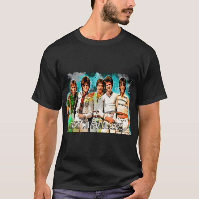 T-shirt Bay City Rollers #26 (Devant)