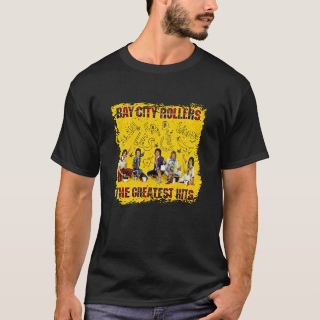 T-shirt Bay City Rollers Les plus grands succès1487p (Devant)