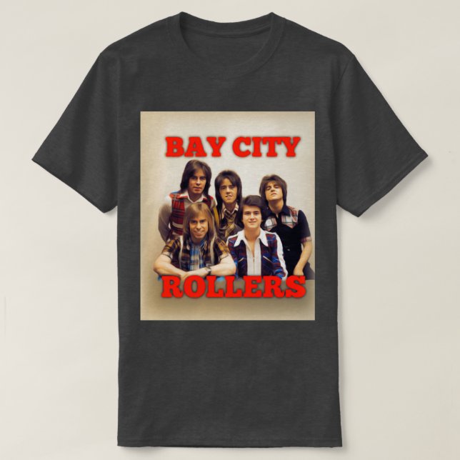 T-shirt Bay City Rollers Music Legends  (Design devant)