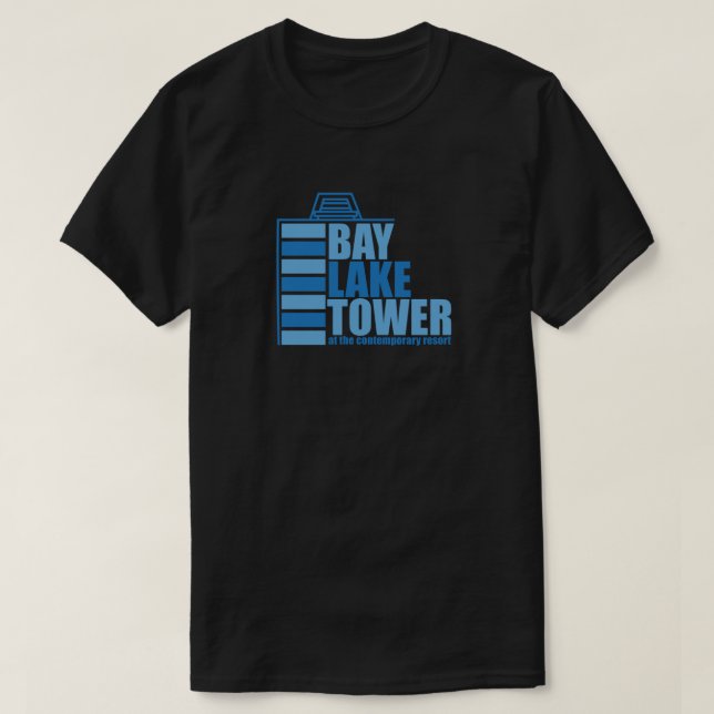 T-shirt Bay Lake Tower 1 (Design devant)