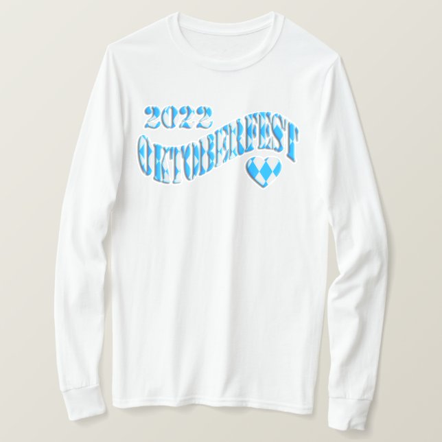 T-shirt Bayern German Beer Festival Oktoberfest 2022 (Design devant)
