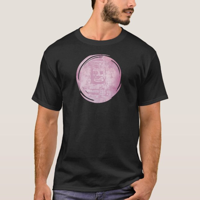 T-shirt Bayon Face rose (Devant)