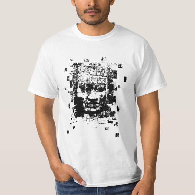 T-shirt Bayon font face (Devant)