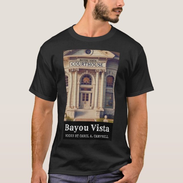 T-shirt Bayou Vista Courthouse – Southern Psychos Collecti (Devant)