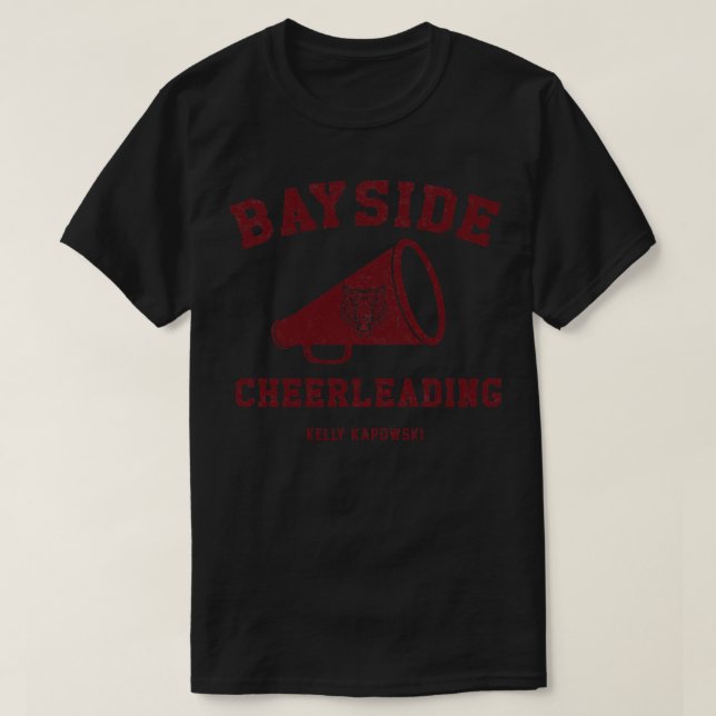 T-shirt Bayside Cheerleader Kelly Kapowski vintage (Design devant)