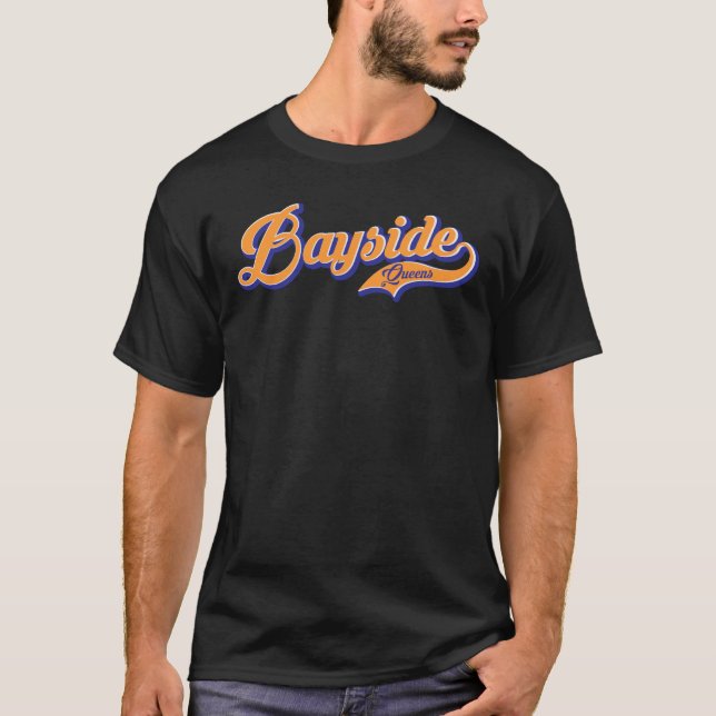 T-shirt Bayside Queens New York City pour les gens de (Devant)