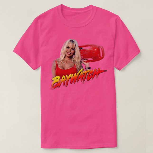 T-shirt Baywatch en détresse (Design devant)