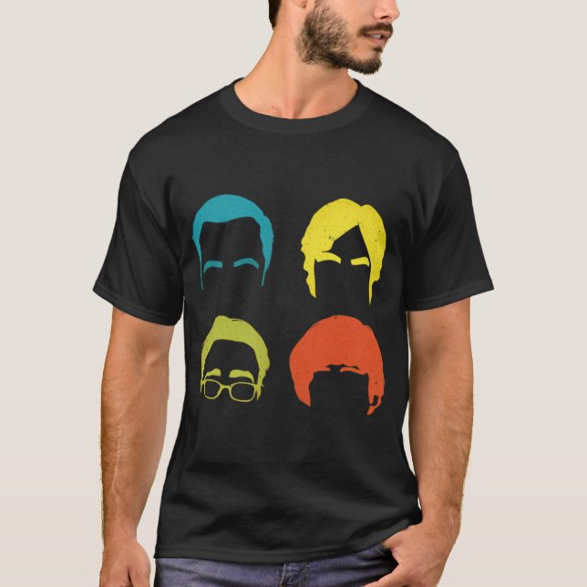 T-shirt Bazinga Art Pop (Devant)