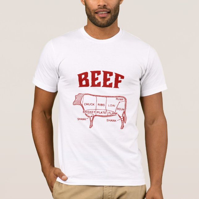 T-shirt BBBQ pour hommes (Devant)