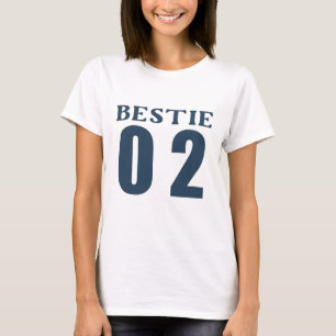 T-shirt BBF Bestie 01 - Meilleure amie