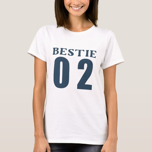 T-shirt BBF Bestie 01 - Meilleure amie (Devant)