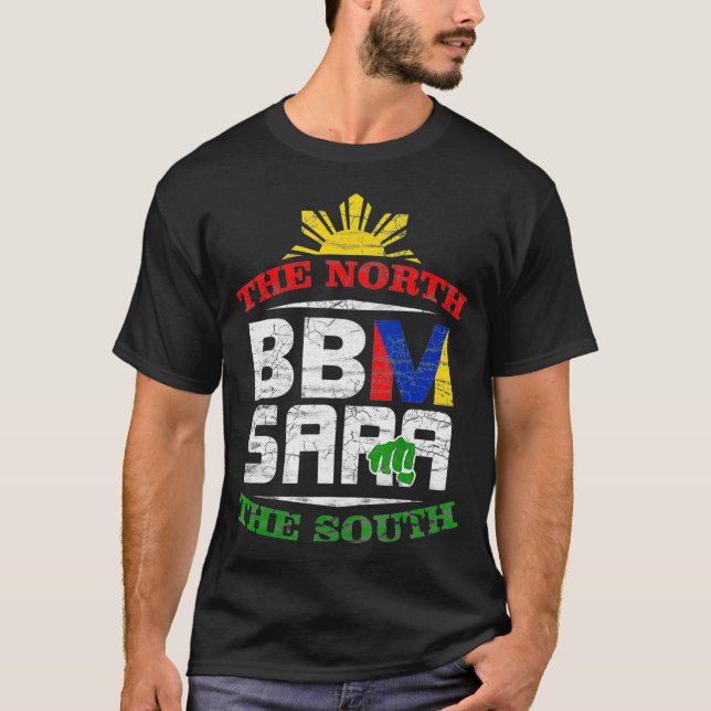 T-shirt BBM SARA 2022 VP President Bong Marcos Red Duterte (Devant)