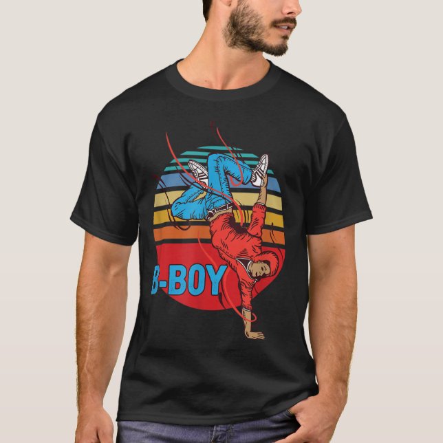 T-shirt Bboy Danse Hip hop Danse moderne Danse danseuse da (Devant)