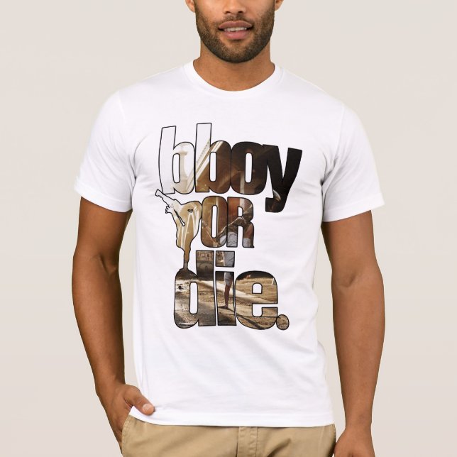 T-shirt bboy ou mourez (Devant)