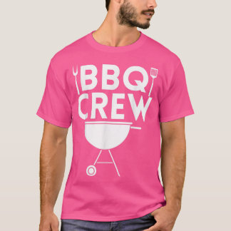 T-shirt BBQ CREW Grill chef Cook Squad Cooking Summer Gril