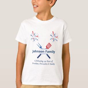T-shirt BBQ de la fête du 4 juillet patriotique America 25