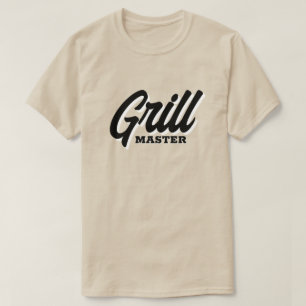 T-shirt BBQ GrillMaster été pour chef cuisinier