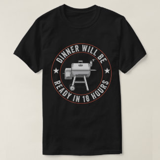 T-shirt BBQ Papa Drôle Fumé Viande Barbecue Lover pa71