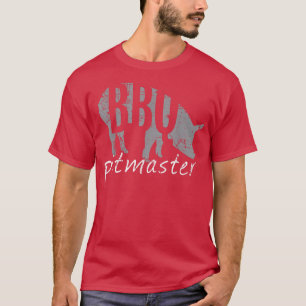 T-shirt BBQ Pitmaster T, Fête des pères de grillades de po