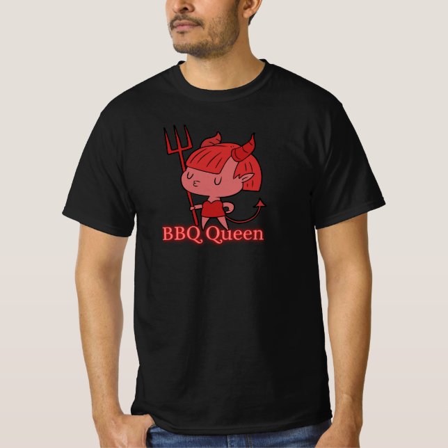 T-shirt BBQ Queen (Devant)