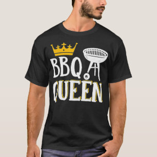 T-shirt BBQ Queen Smoker Grill Barbecue Viande Grill