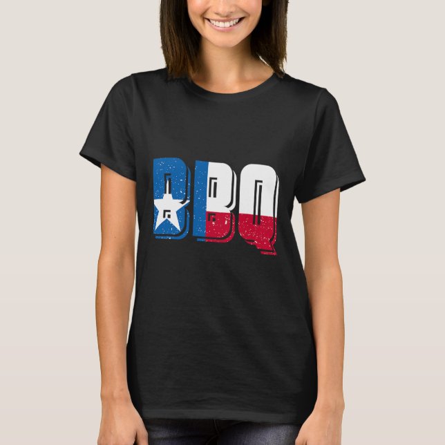 T-shirt Bbq Texas 1 (Devant)