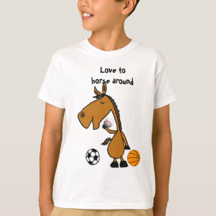T-shirt BC- Horsing Around Sports Shirt