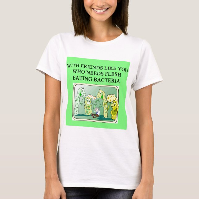T-shirt bcateria de consommation de chair (Devant)
