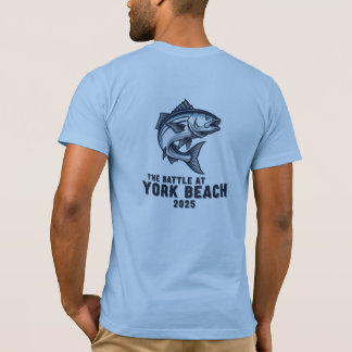 T-shirt BD - BATAILLE À YORK BEACH/STRIPER Tri-Blend