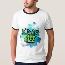 B'Day (Anniversaire) Rizz Green Et Monochromatic B