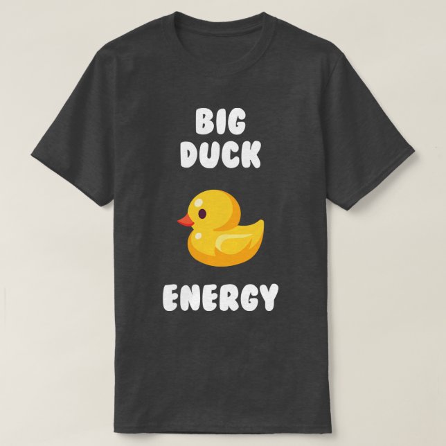 T-shirt BDE de l'énergie du grand canard (Design devant)