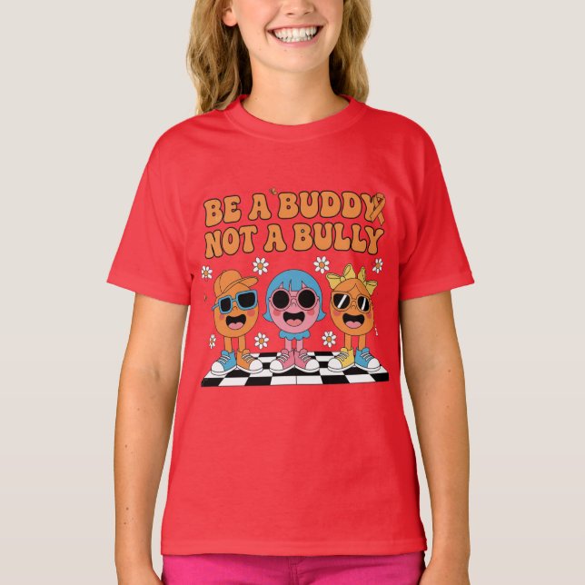 T-shirt Be a buddy  (Devant)