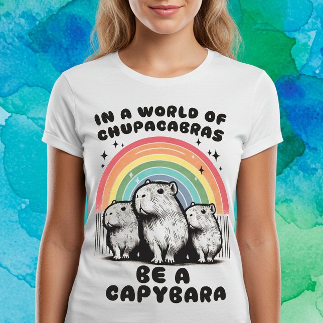 T-shirt Be a Capybara (Créateur téléchargé)