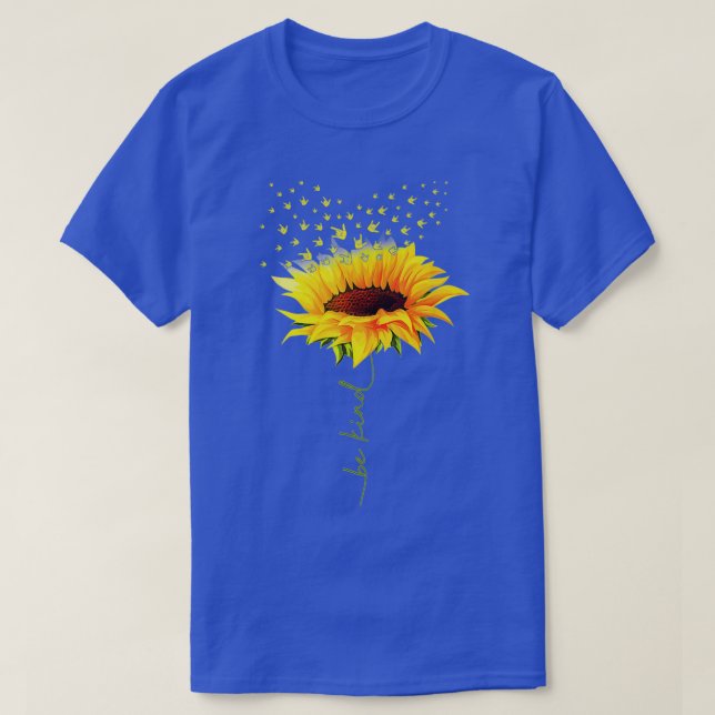 T-shirt Be enfant Hippie Sunflower I Love You Deaf ASL Sig (Design devant)