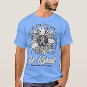 T-shirt Be enfant Sunflower White Lung Cancer Awareness Ri