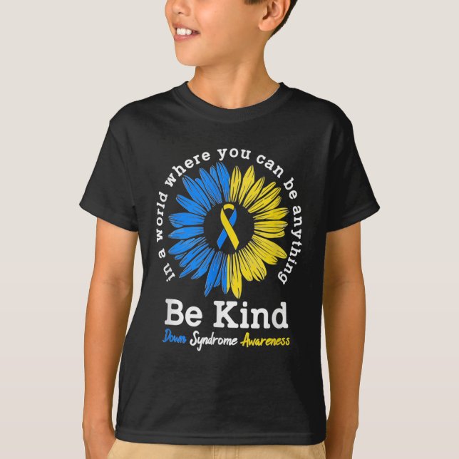T-shirt Be enfant Syndrome de Down (Devant)