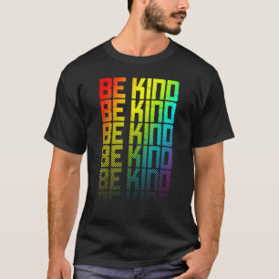 T-shirt Be Genre Lgbtq+ Arc-en-ciel Gay pride Texte Fade G