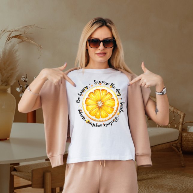 T-shirt Be happy (Créateur téléchargé)